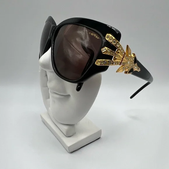 Rare Authentic Caviar Collection Design Oversized Sunglasses M3535 56-18-130 RARE Design Caviar Collection Oversized Sunglasses  main image 2